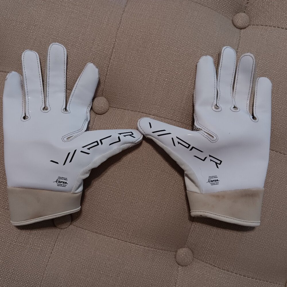 Nike Vapor Jet football gloves size youth small